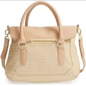 Danielle Nicole Blush & Gold Satchel